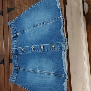 Forever 21 jean skirt